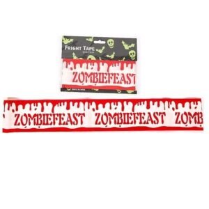 CINTA DEL CRIMEN ZOMBIEFEAST BLANCA 6 Metros x 1