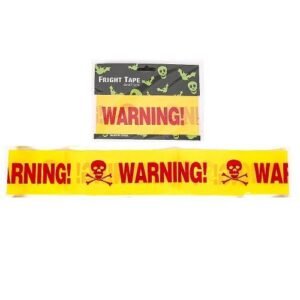 CINTA DEL CRIMEN WARNING rojo 6 Metros x 1
