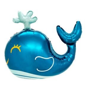 GLOBO BALLENA 80CM MAR