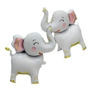 GLOBO METALIZADO ELEFANTE 59X55 CM