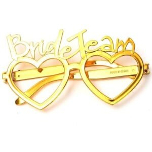 COMBO ANTEOJOS BRIDE TEAM DORADO X12