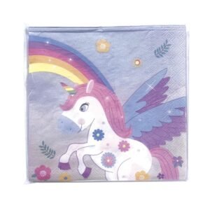 SERVILLETA DE PAPEL UNICORNIO SWEET X 20 UN