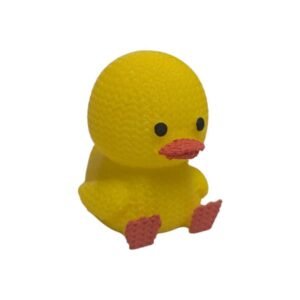 ADORNO 3D PATO PATITO CUTE CROCHET