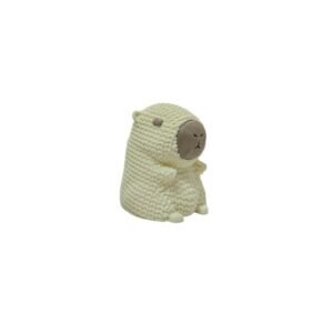 ADORNO 3D CARPINCHO CAPYBARA NUDE CUTE CROCHET