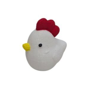 ADORNO 3D GALLINA CROCHET
