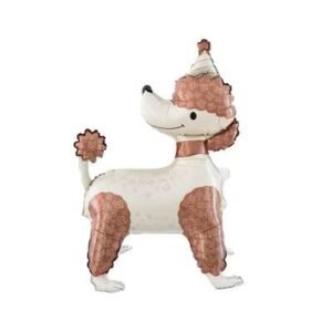 GLOBO PERRO GRANDE CANICHE BONETE