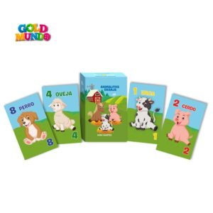 MINI NAIPES ANIMALITOS GRANJA X6