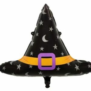 GLOBO SOMBRERO BRUJA HALLOWEEN 60CM