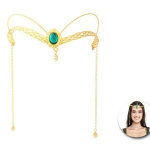 TIARA DIADEMA ELFA MEDIEVAL METAL