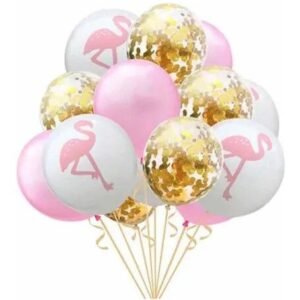 SET 15 GLOBO CONFETTI FLAMENCO