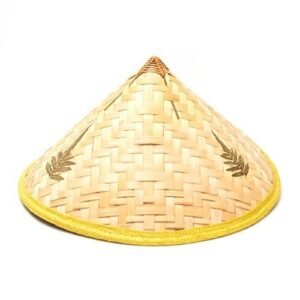 GORRO SOMBRERO CHINO ARROCERO RAFIA PAJA