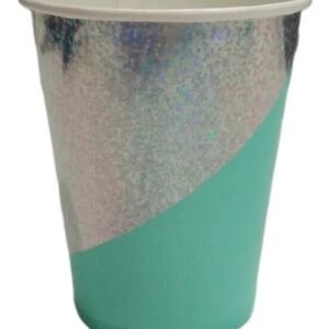 VASO DE POLIPAPEL *CELEBRA CELESTE* X 6 UNIDADES