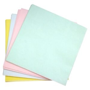 SERVILLETA DE PAPEL COLOR PASTEL SURTIDO X 20 UNIDADES