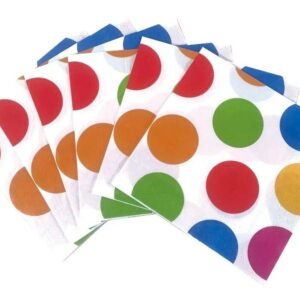 SERVILLETA DE PAPEL MULTICOLOR X 20 UNIDADES