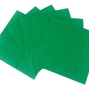 SERVILLETA DE PAPEL VERDE OSCURO X 20 UNIDADES