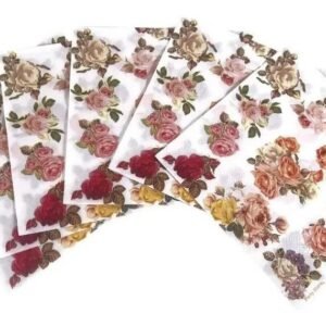 SERVILLETA DE PAPEL VINTAGE FLORES X 20 UNIDADES