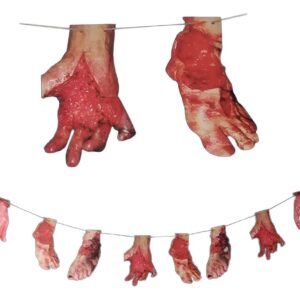 GUIRNALDA MANOS Y PIES SANGRE