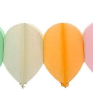 GUIRNALDA GLOBO PASTEL 360x18x13,3 Cm