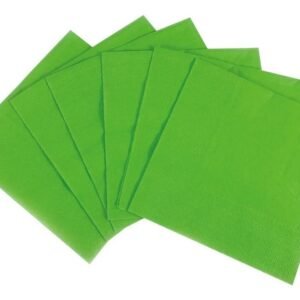 SERVILLETA DE PAPEL VERDE MANZANA X 20 UNIDADES