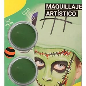 MAQUILLAJE VERDE OSCURO CHICO 2GRS X2