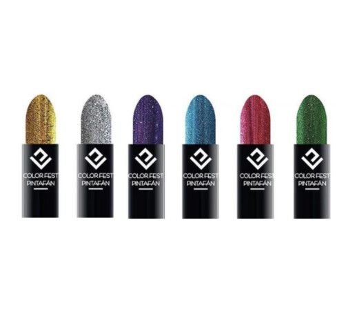 LABIAL GLITTER VIOLETA - Imagen 2