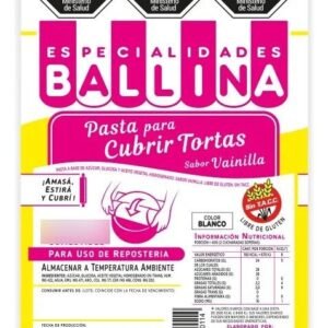 PASTA BALLINA 500GR VAINILLA