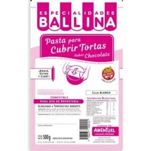 PASTA BALLINA 500GR CHOCOLATE