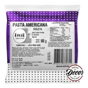 PASTA AMERICANA 500GR PASTELAR VIOLETA