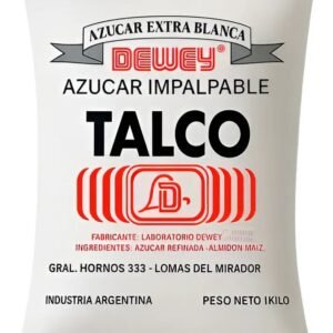 AZUCAR TALCO IMPALPABLE DEWEY 1KG