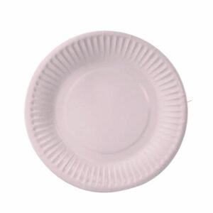 PLATO POLIPAPEL PASTEL ROSA  X8