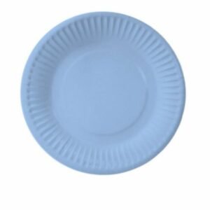 PLATO POLIPAPEL PASTEL CELESTE X8