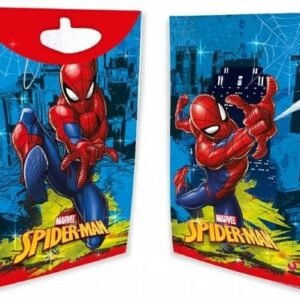 Bolsita carton fuelle con glitter SPIDERMAN x8