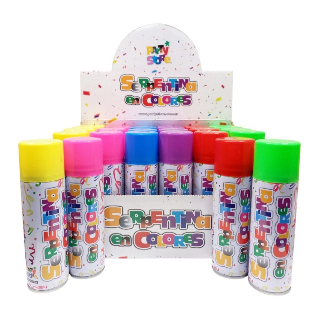 COMBO PACK SERPENTINA AEROSOL X24
