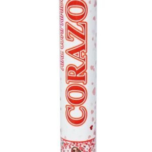 LANZAPAPELES CAÑON 40 CM CORAZONES