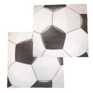 SERVILLETA FUTBOL PELOTA X 20 UNIDADES