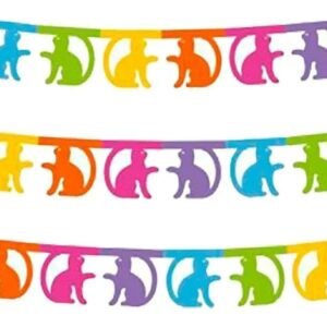 GUIRNALDA GATO MULTICOLOR 360X18X16,7 CM