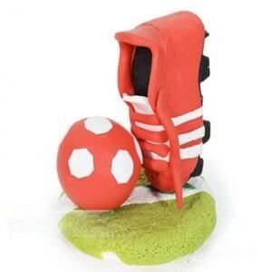 ADORNO PORCELANA FRIA BOTIN PELOTA INDEPENDIENTE