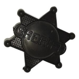 ESTRELLA SHERIFF NEGRA