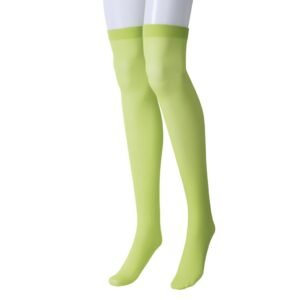 MEDIAS BUCANERAS NEON FLUO VERDE