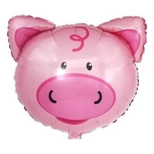 GLOBO CABEZA DE CHANCHO 18 PULGADAS