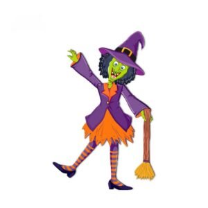 POSTER HALLOWEEN MOVIL BRUJA