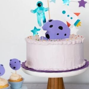 DECO TORTA PLANETAS ASTRONAUTA