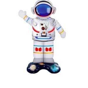 GLOBO METALIZADO ASTRONAUTA CON BASE