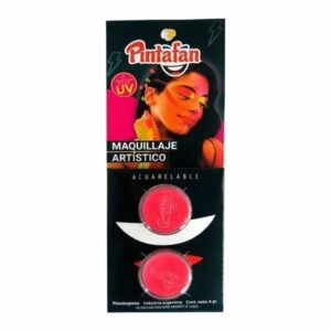 MAQUILLAJE ROSA FLUO CHICO 2GRS X2