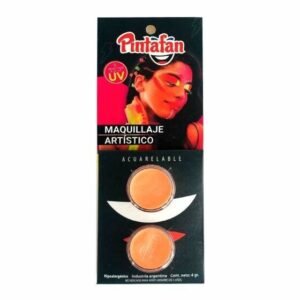 MAQUILLAJE NARANJA FLUO CHICO 2GRS X2