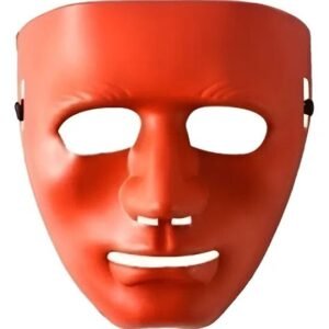 MASCARA CARETA HIP HOP ROJA