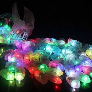CAPSULAS LUZ MULTICOLOR PARA GLOBOS X 50 UN. LUMINOSO LED