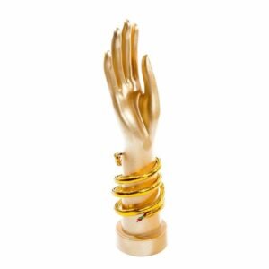 PULSERA BRAZALETE CLEO (SERPIENTE DORADA)