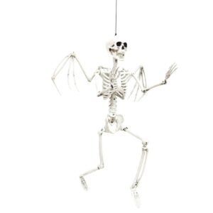 ESQUELETO DE DEMONIO ALADO 90x56x13cm