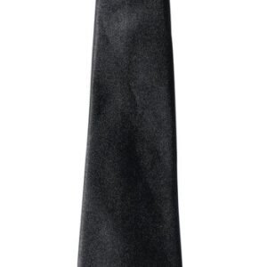 CORBATA NEGRA DE TELA (ajuste con cierre)